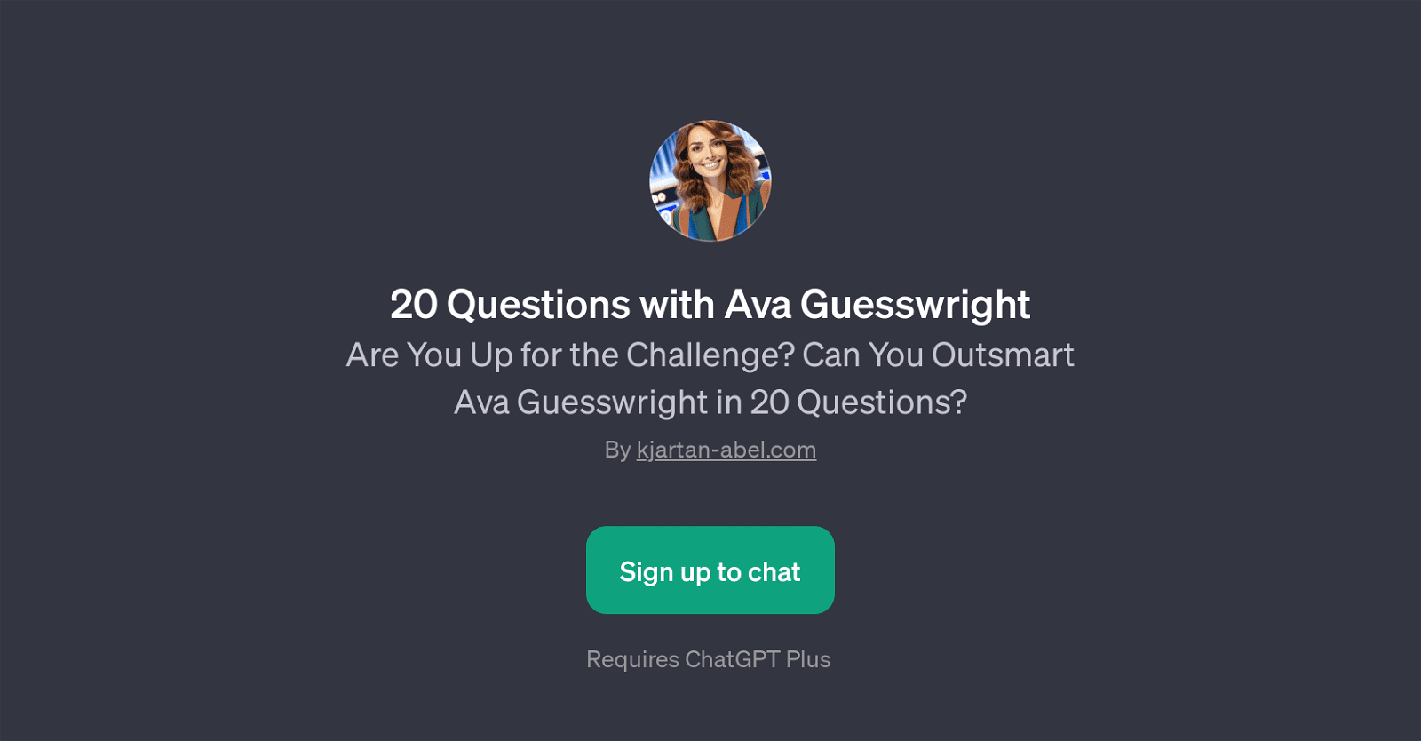 20 Questions with Ava Guesswright