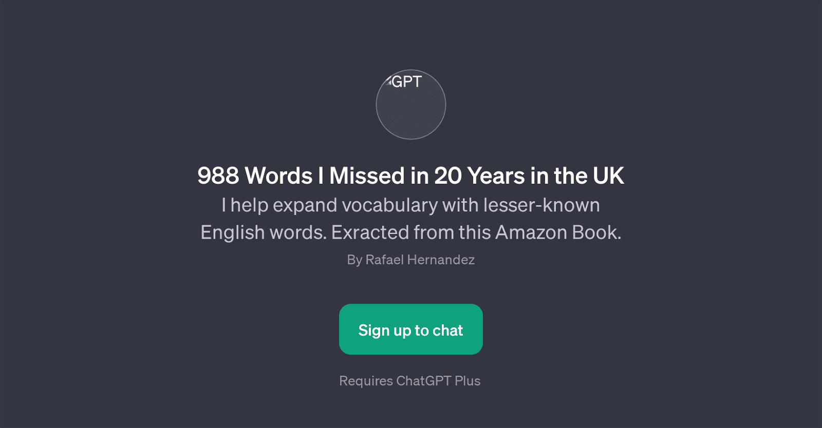 988 Words I Missed in 20 Years in the UK