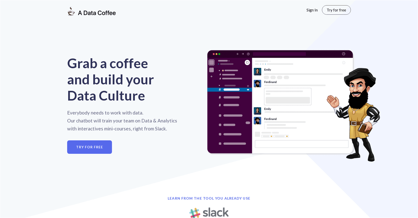 A Data Coffee Chatbot