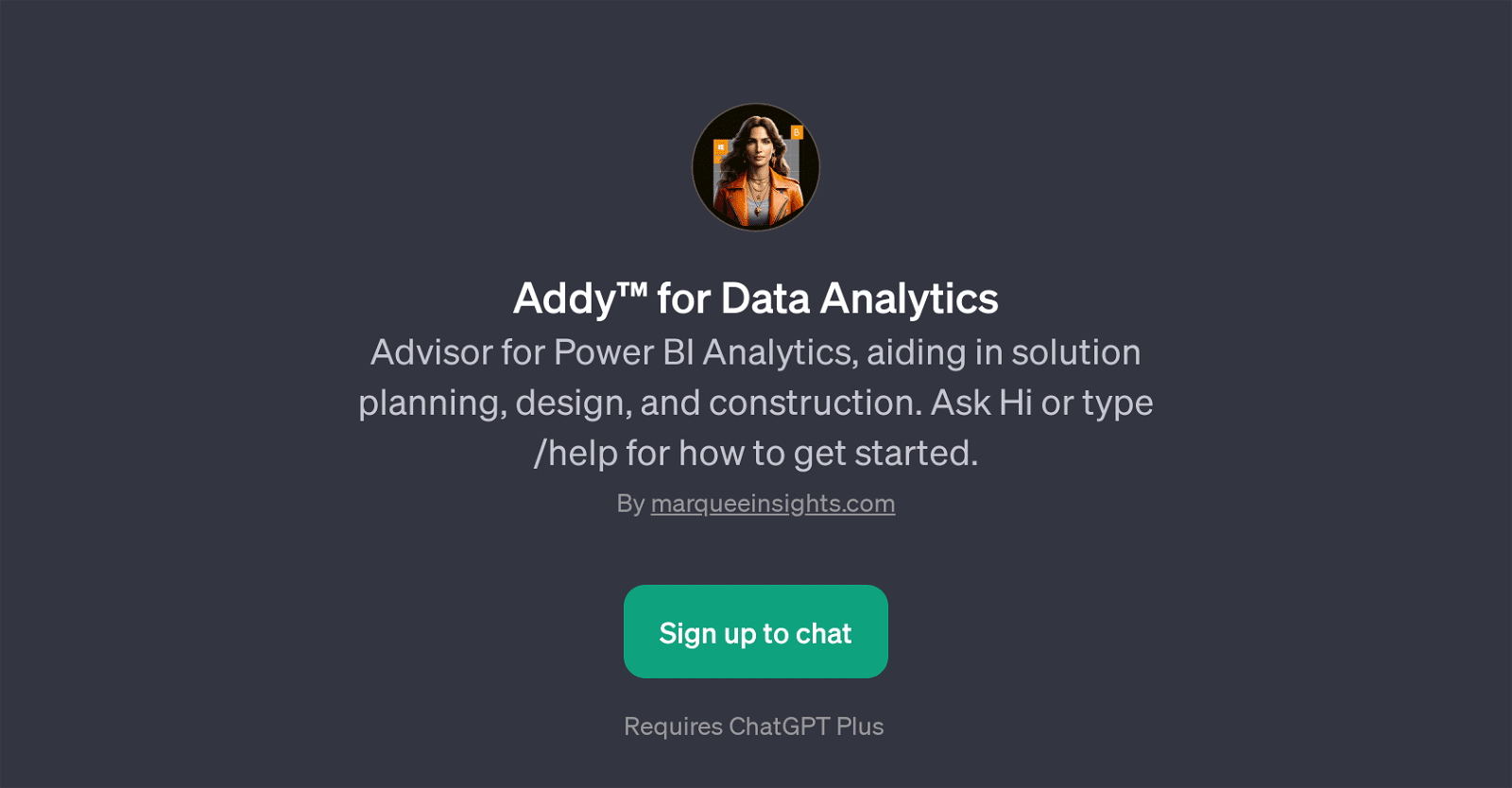 Addy for Data Analytics