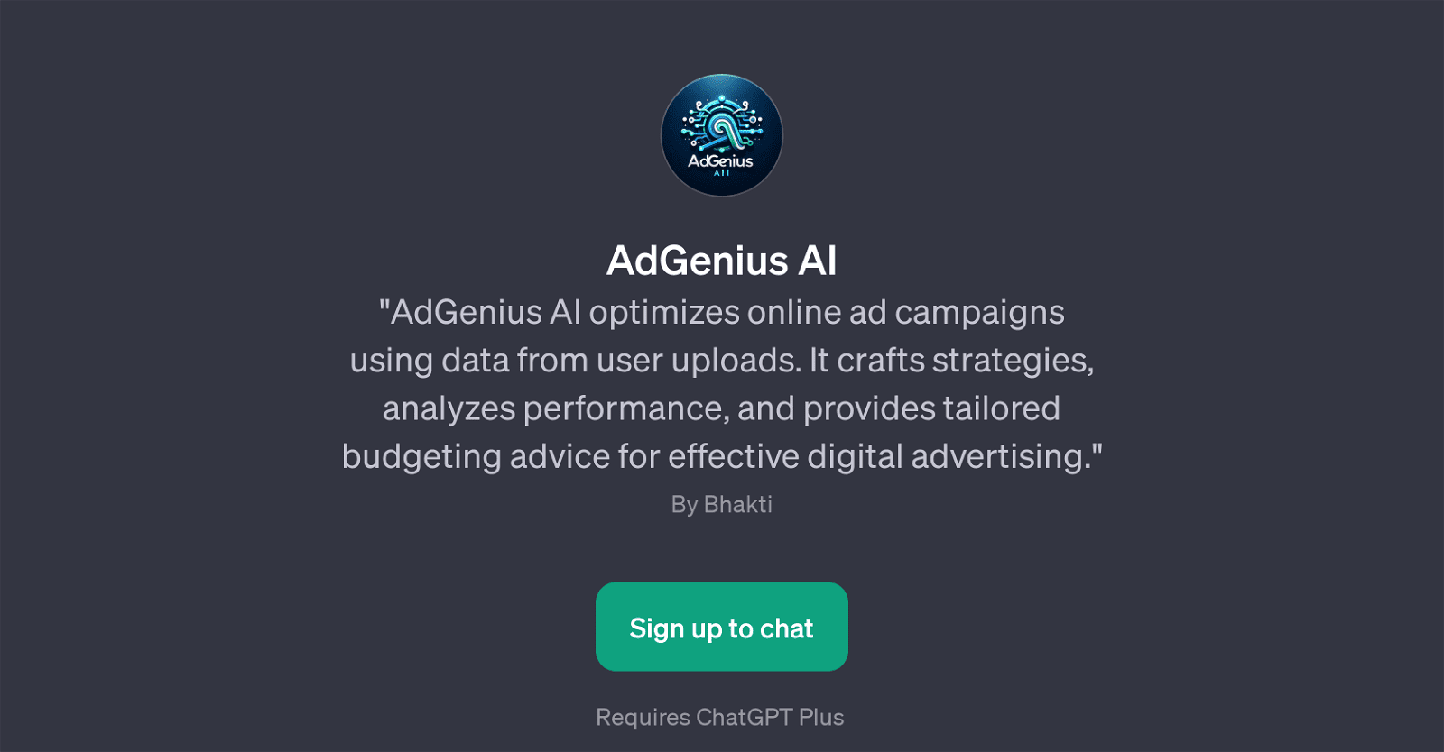 AdGenius AI