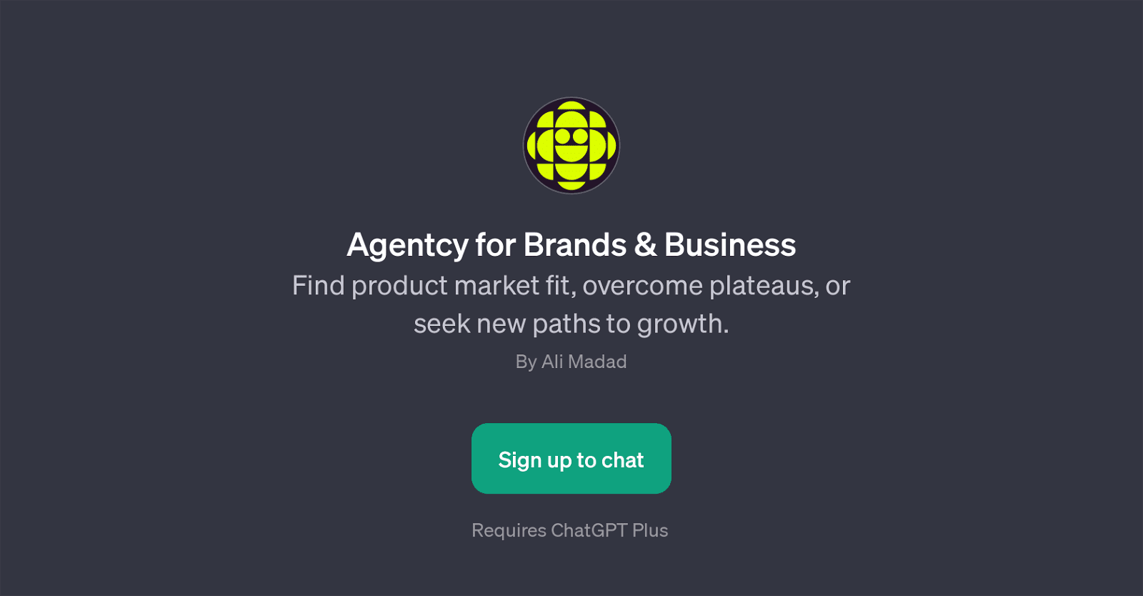 Agentcy for Brands & Business GPT