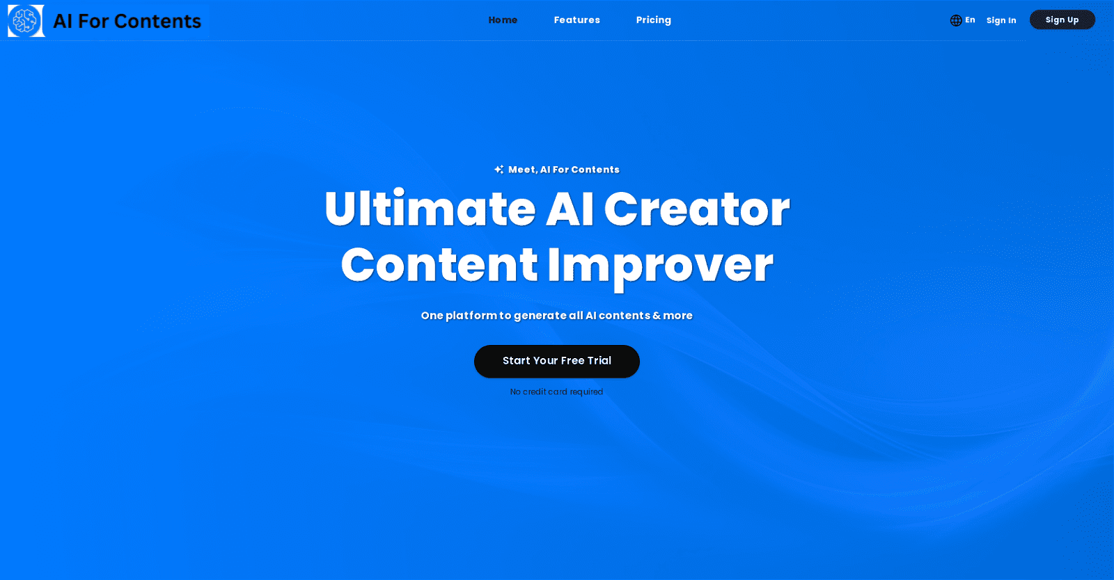 AI For Contents