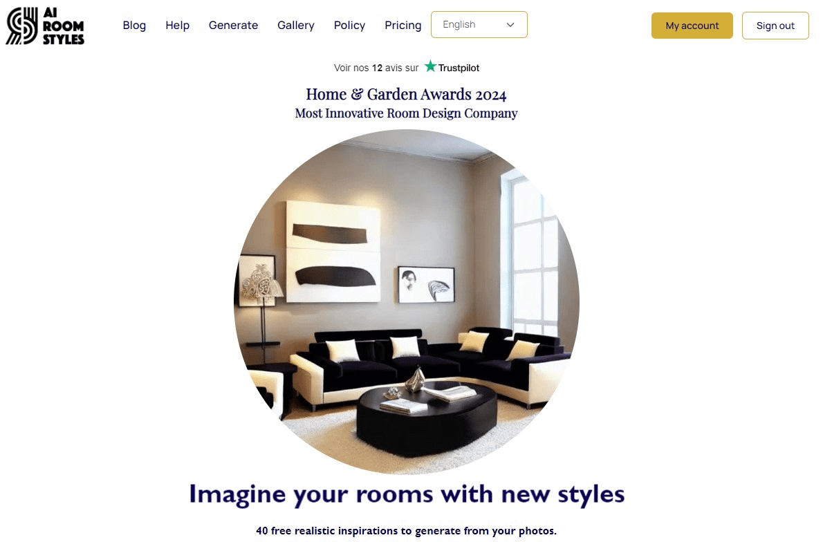 AI Room Styles