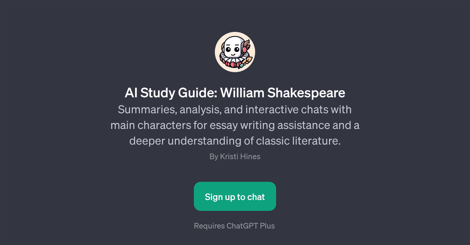 AI Study Guide: William Shakespeare