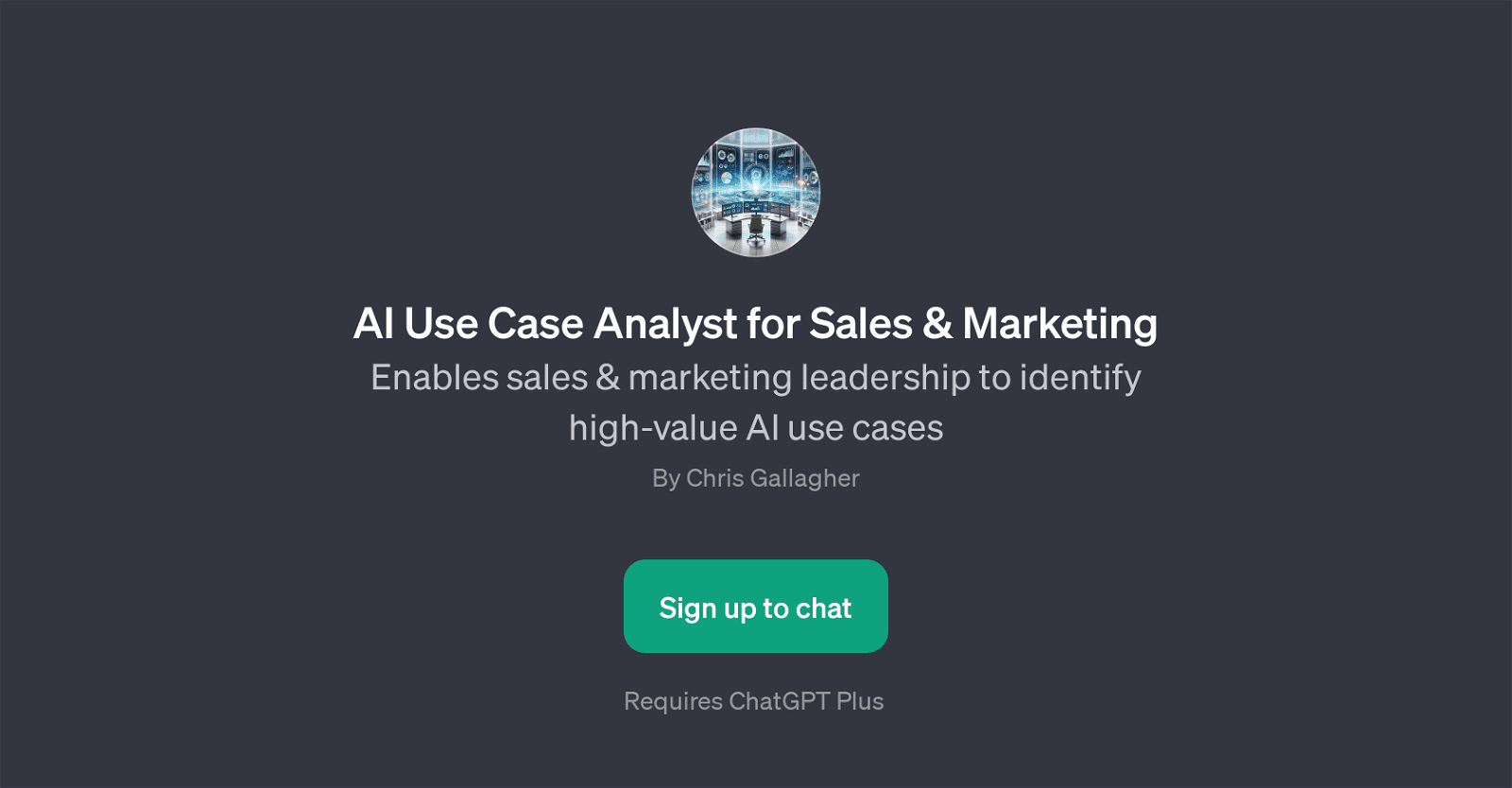 AI Use Case Analyst for Sales & Marketing