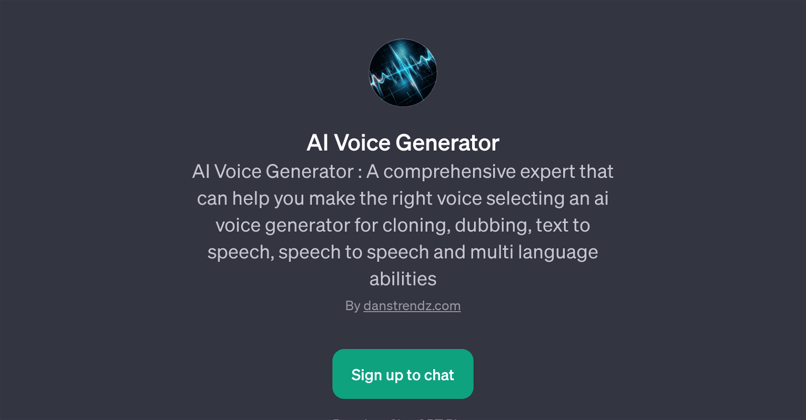 AI Voice Generator