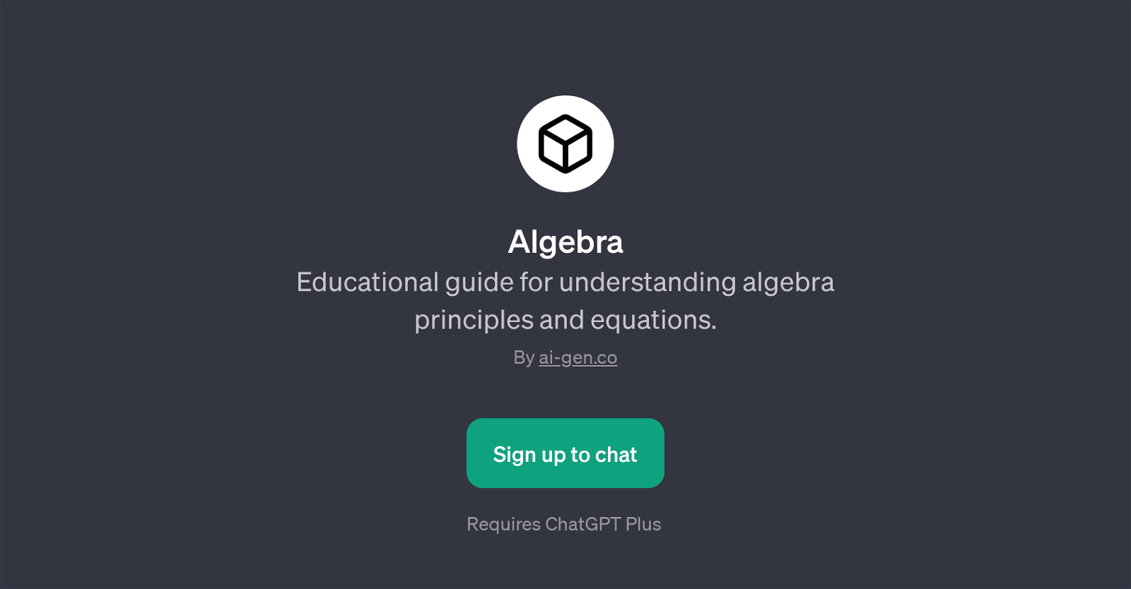 Algebra