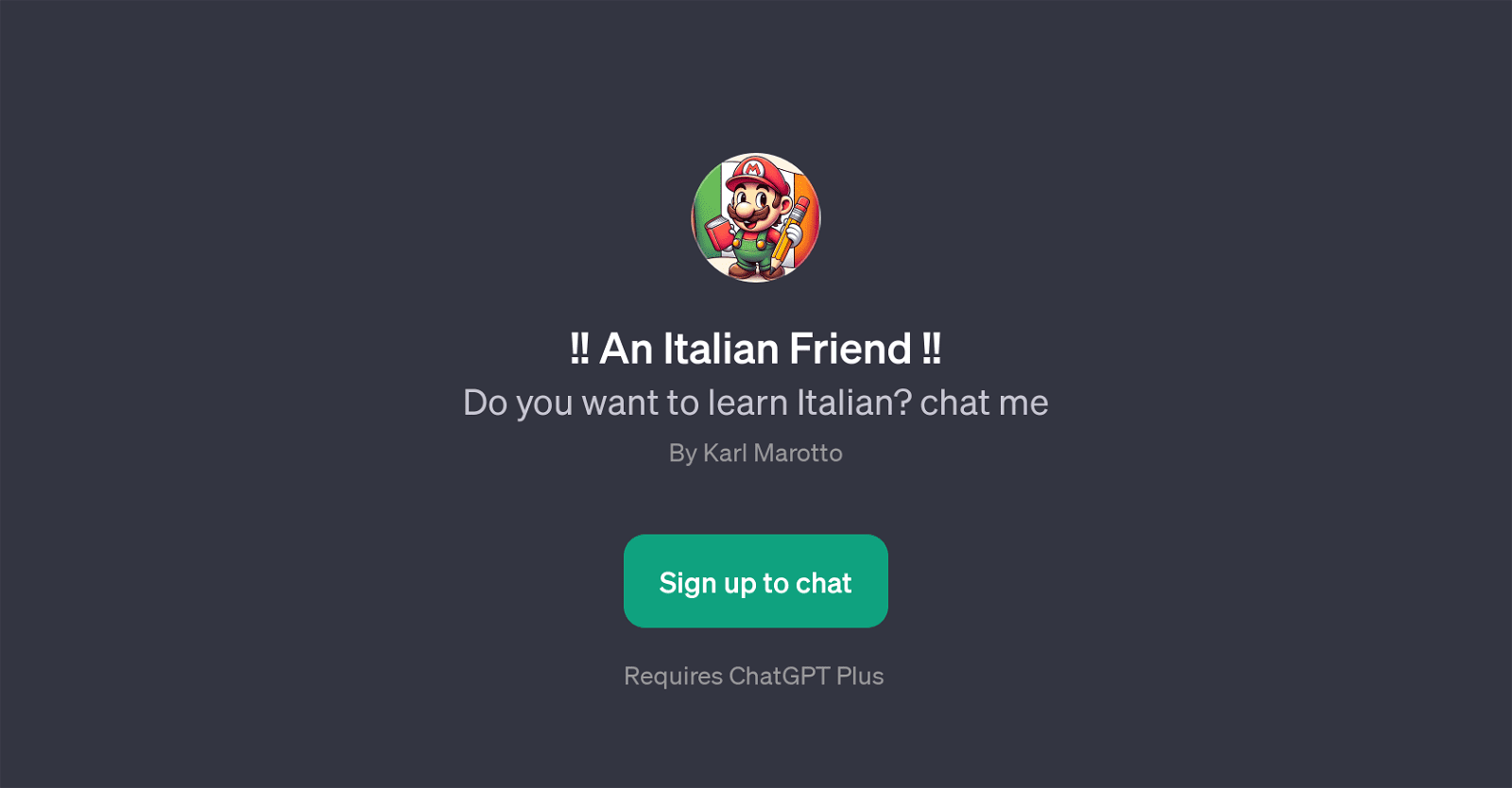 An Italian Friend