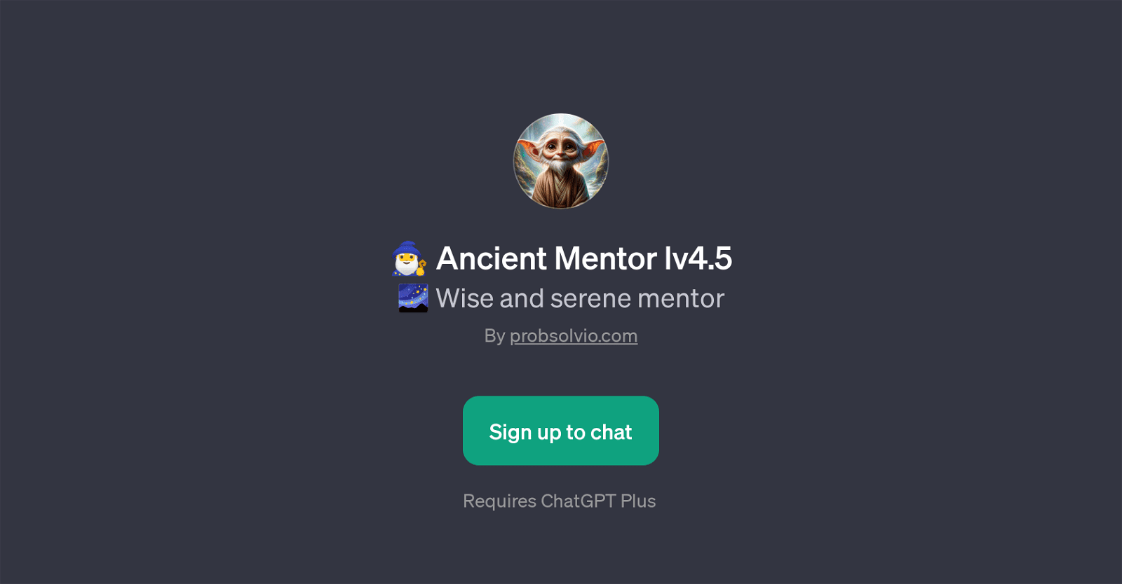 Ancient Mentor lv4.5