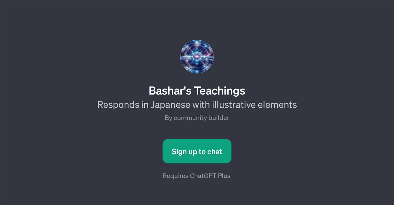 Bashar's Teachings