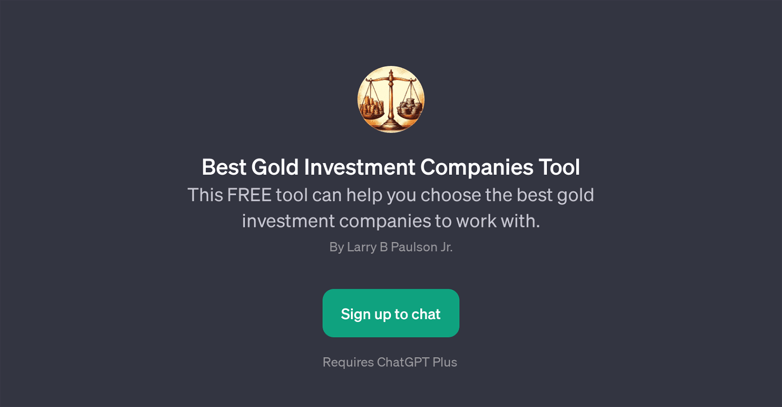 Best Gold Investment Companies Tool