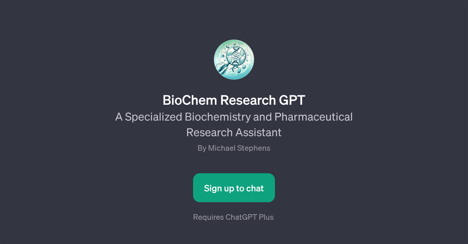 BioChem Research GPT