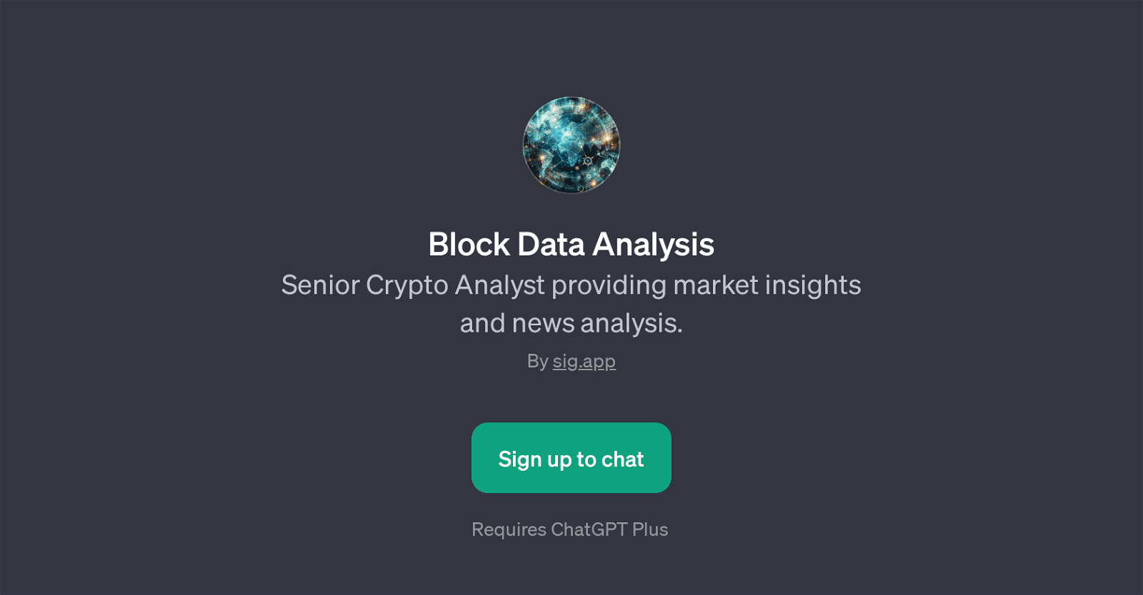 Block Data Analysis