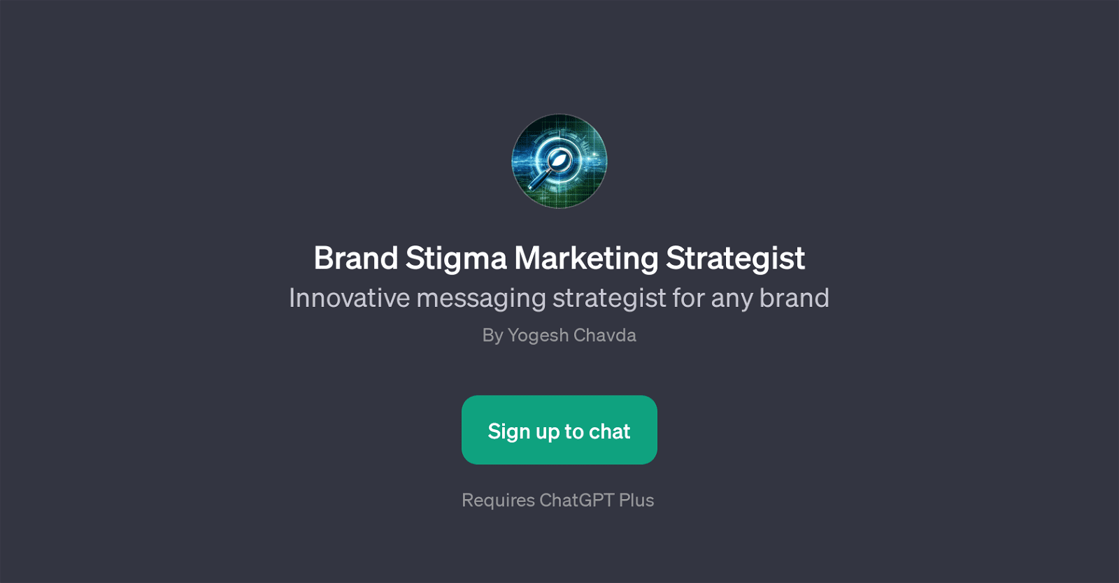Brand Stigma Marketing Strategist