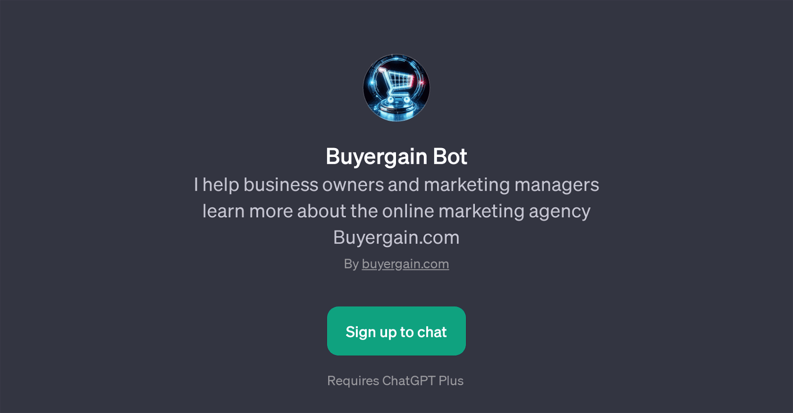 Buyergain Bot