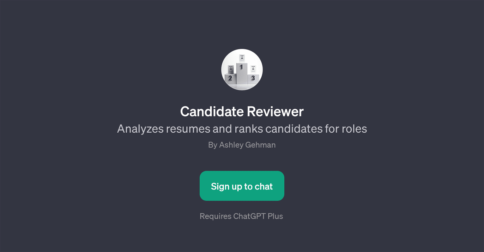 Candidate Reviewer