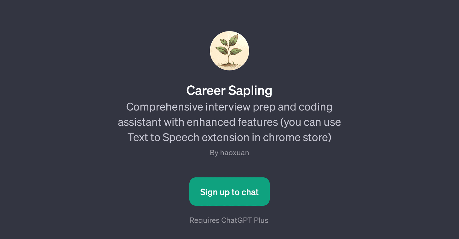 Career Sapling
