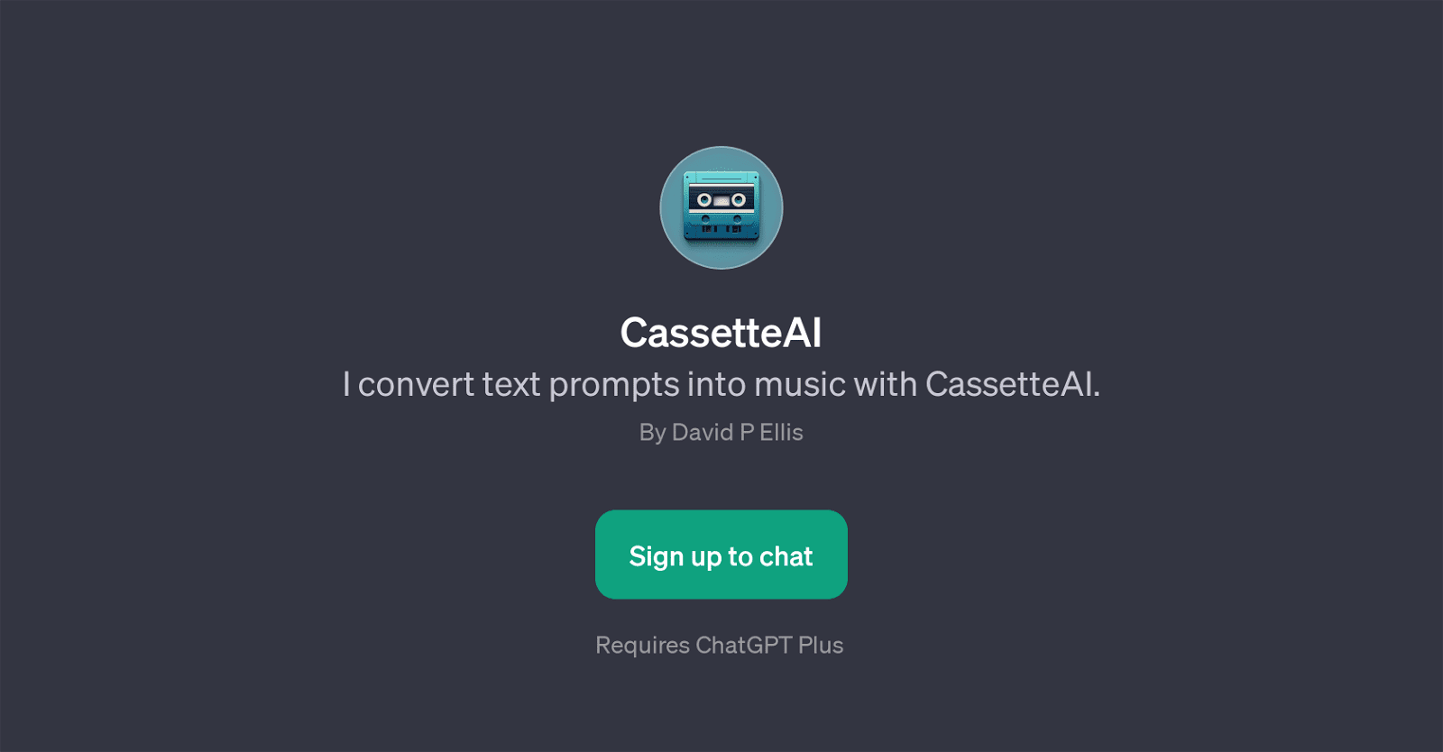 Cassette AI GPT