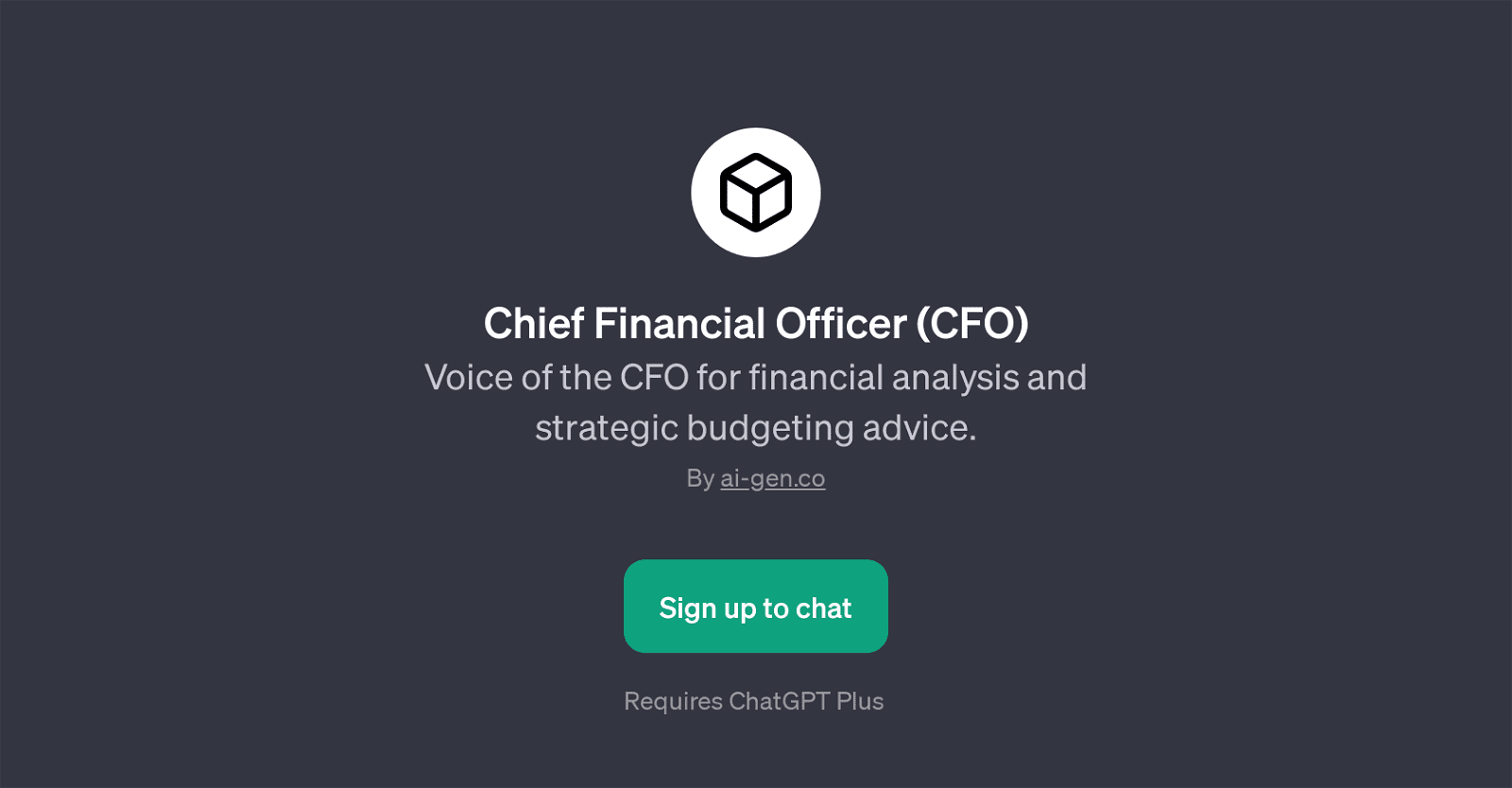 Chief Financial Officer (CFO)