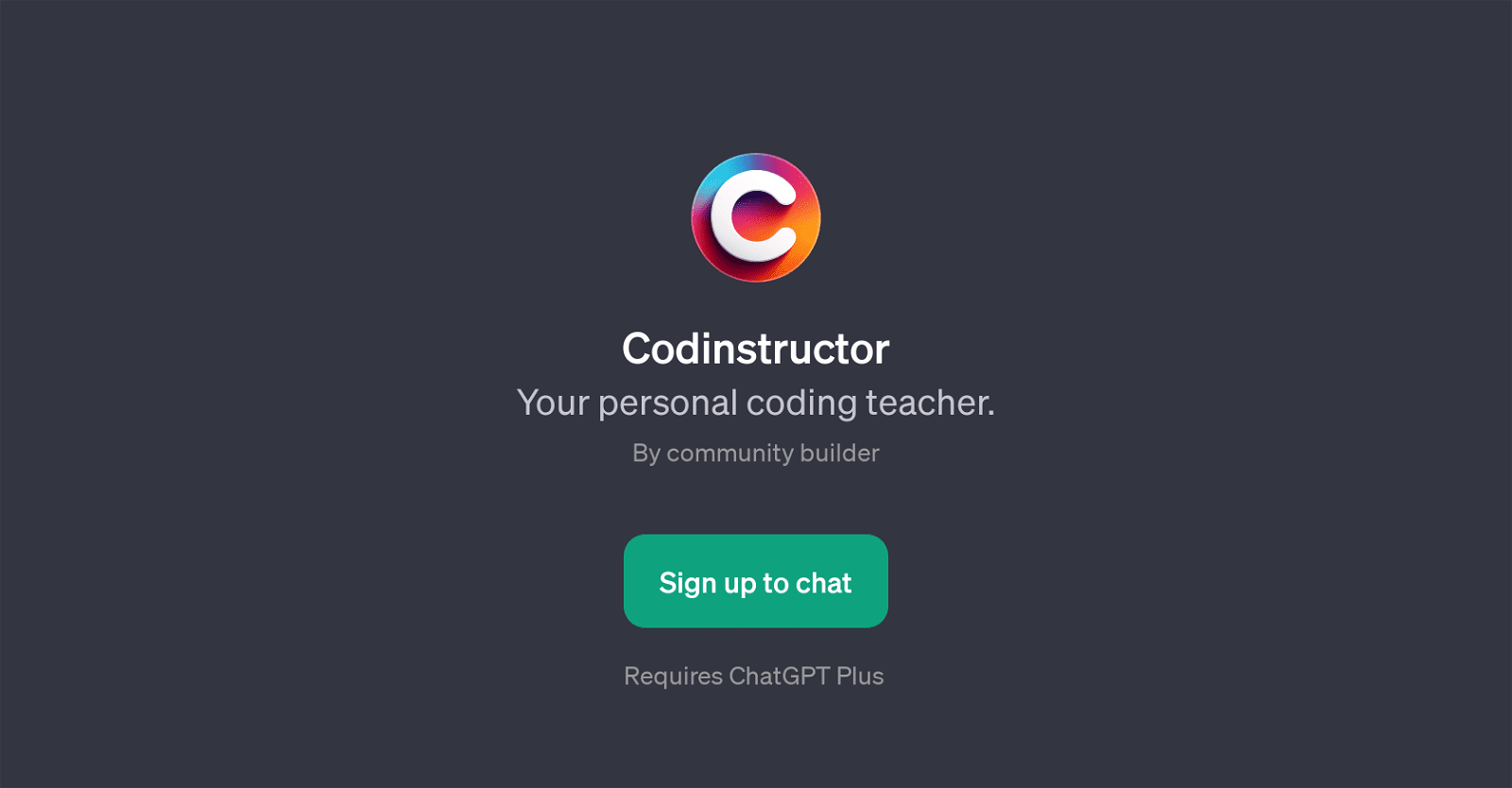 Codinstructor
