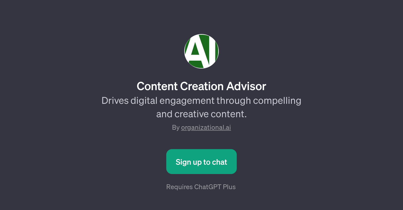 Content Creation Advisor