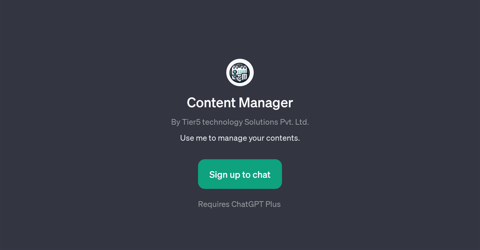 Content Manager GPT