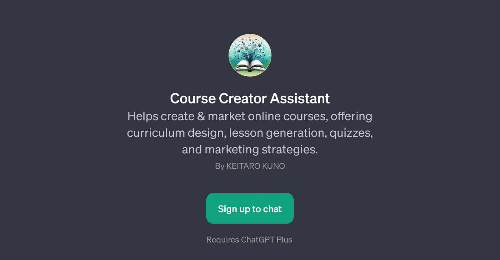 Course Creator Assistant