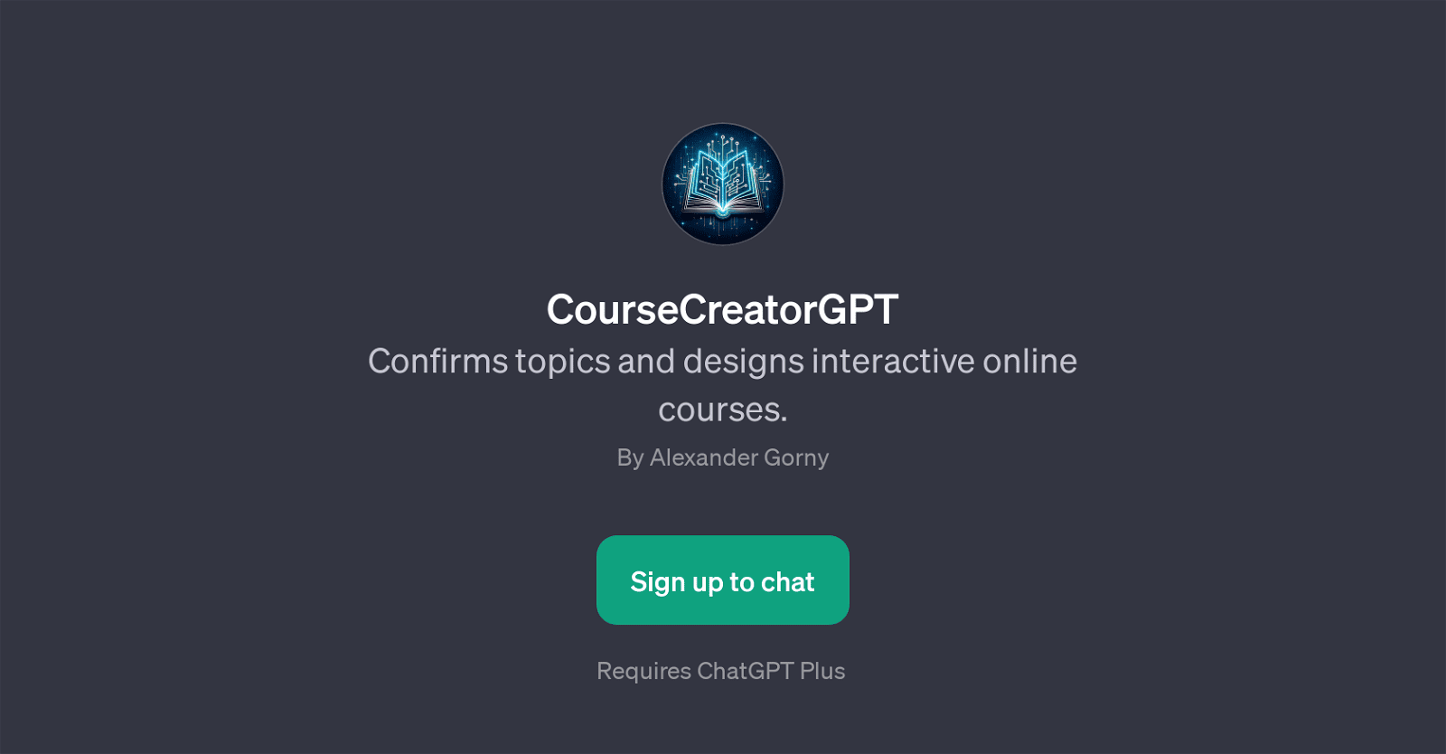 CourseCreatorGPT