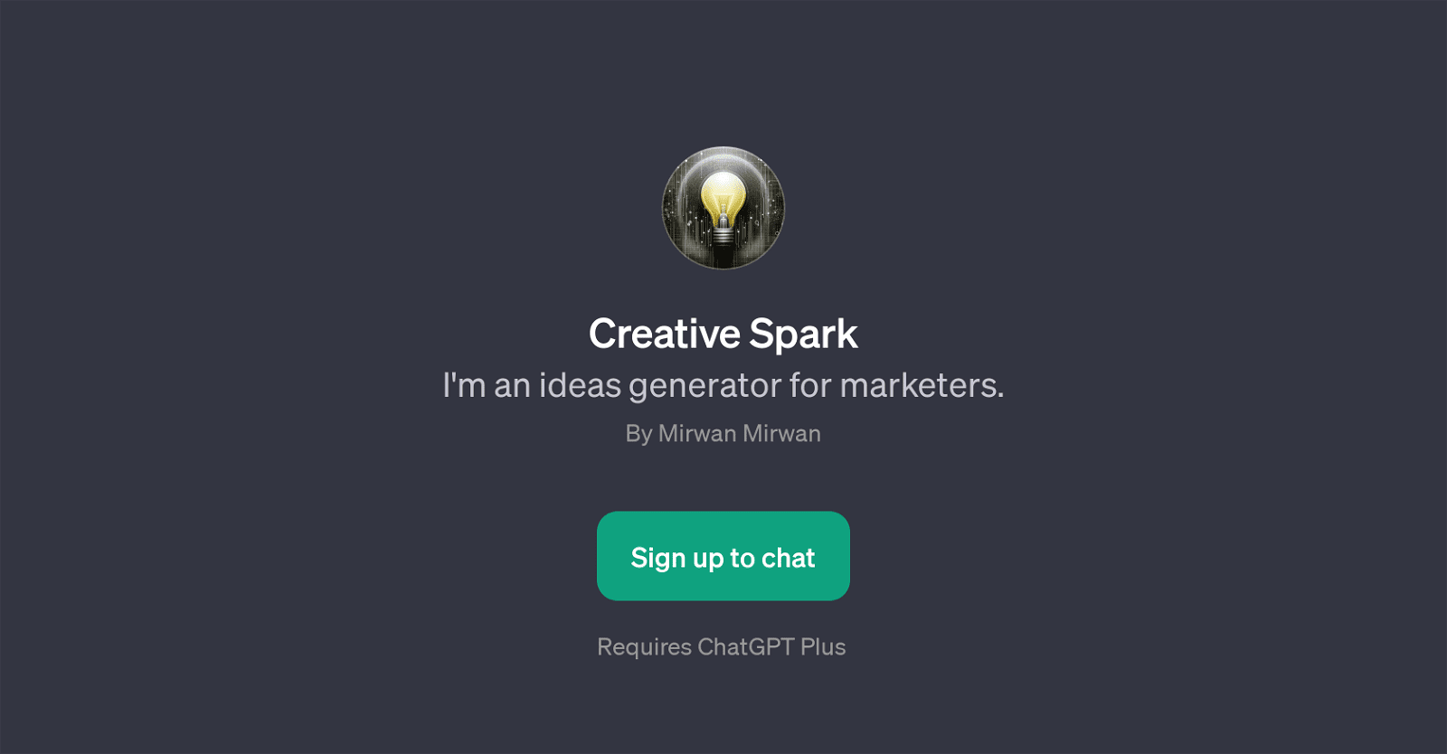 Creative Spark - Ideas Generator