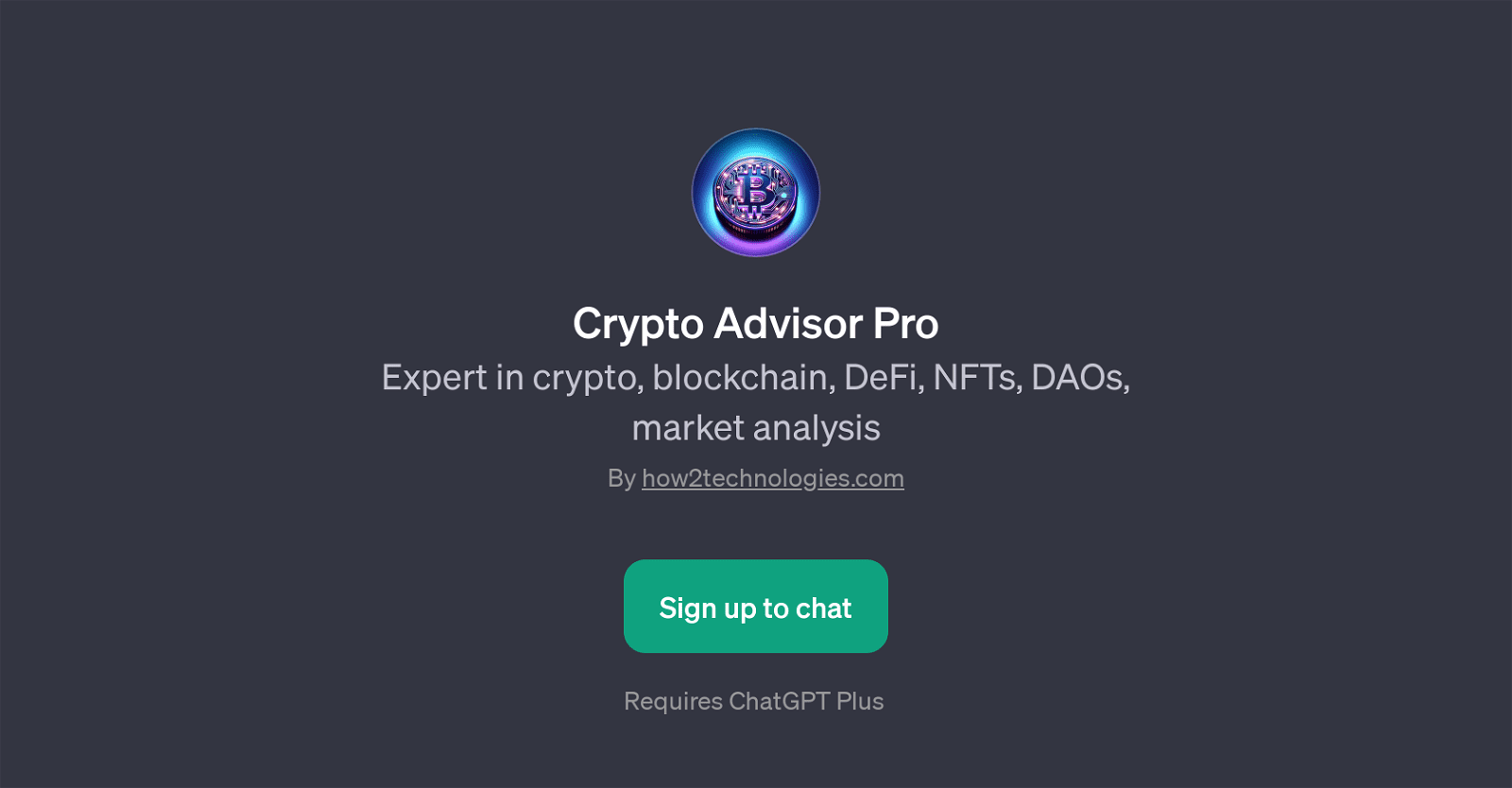 Crypto Advisor Pro