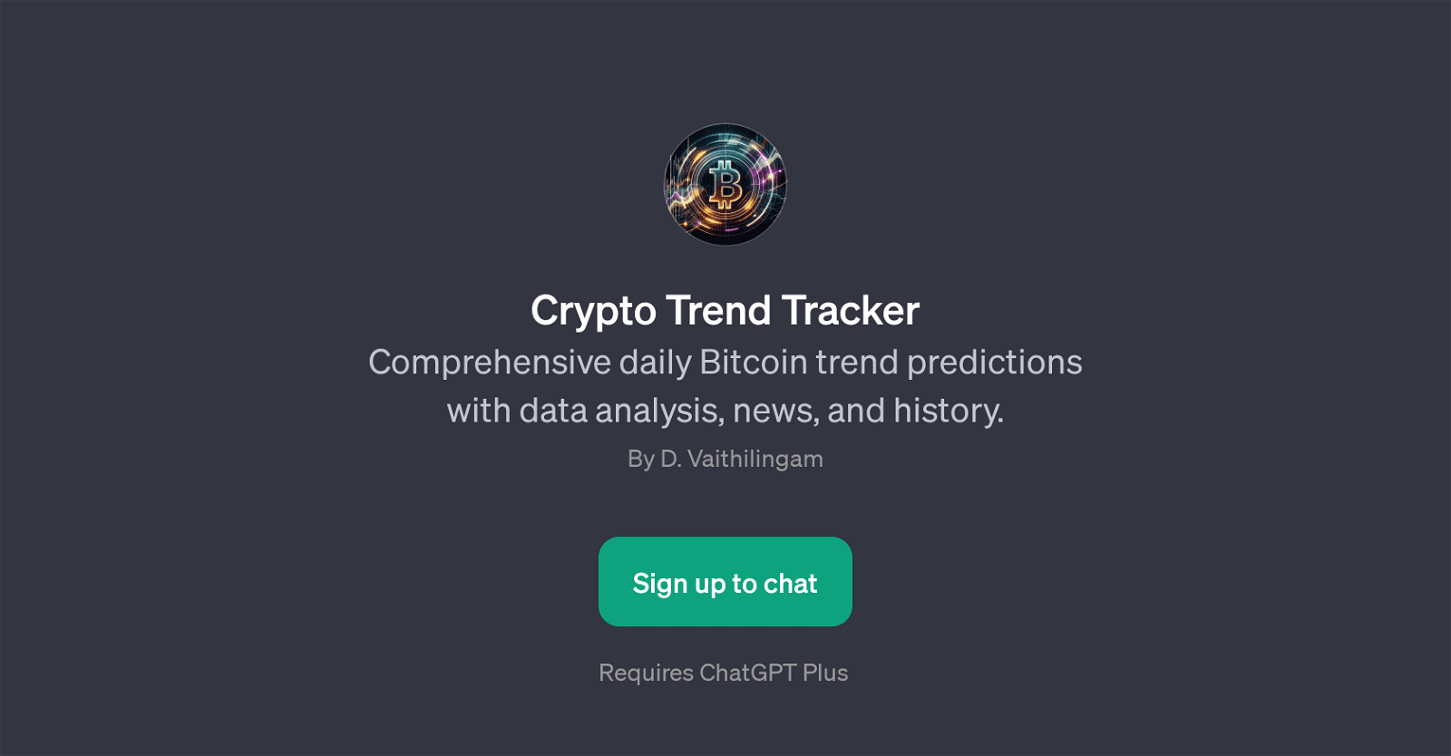 Crypto Trend Tracker