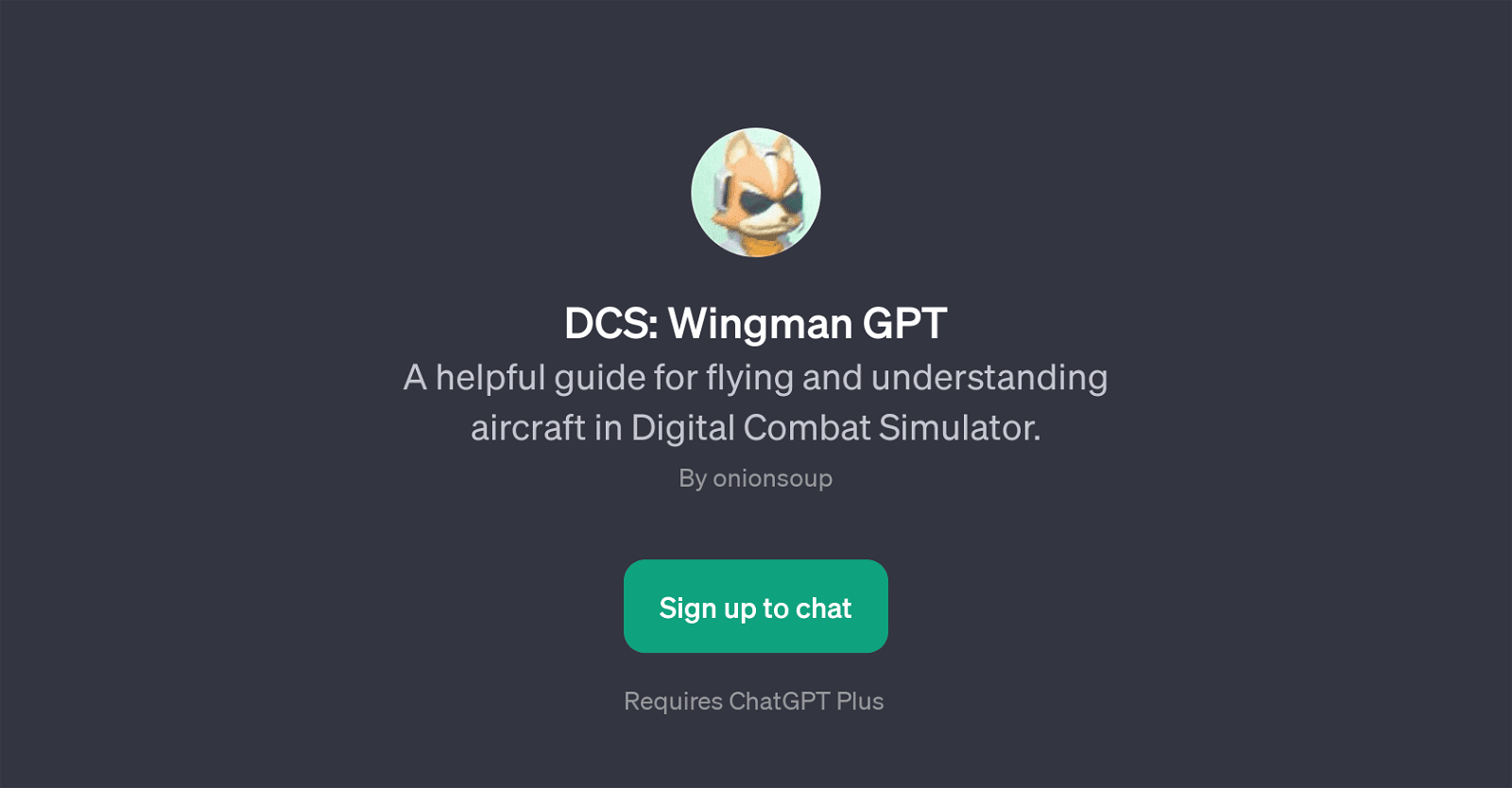 DCS: Wingman GPT