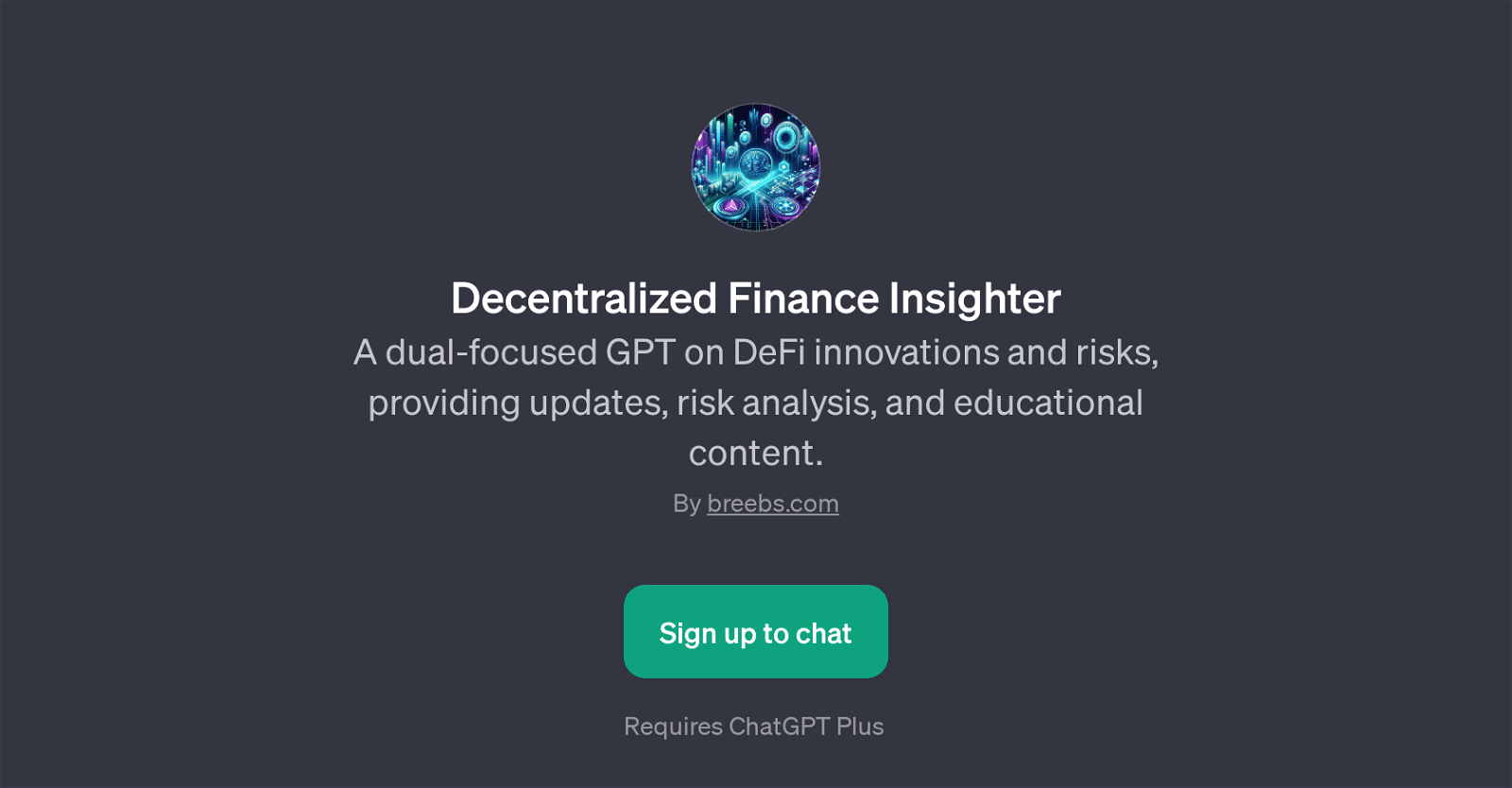 Decentralized Finance Insighter