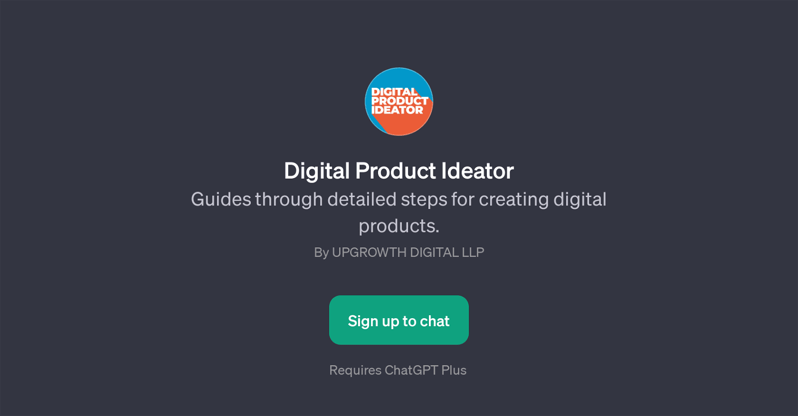 Digital Product Ideator