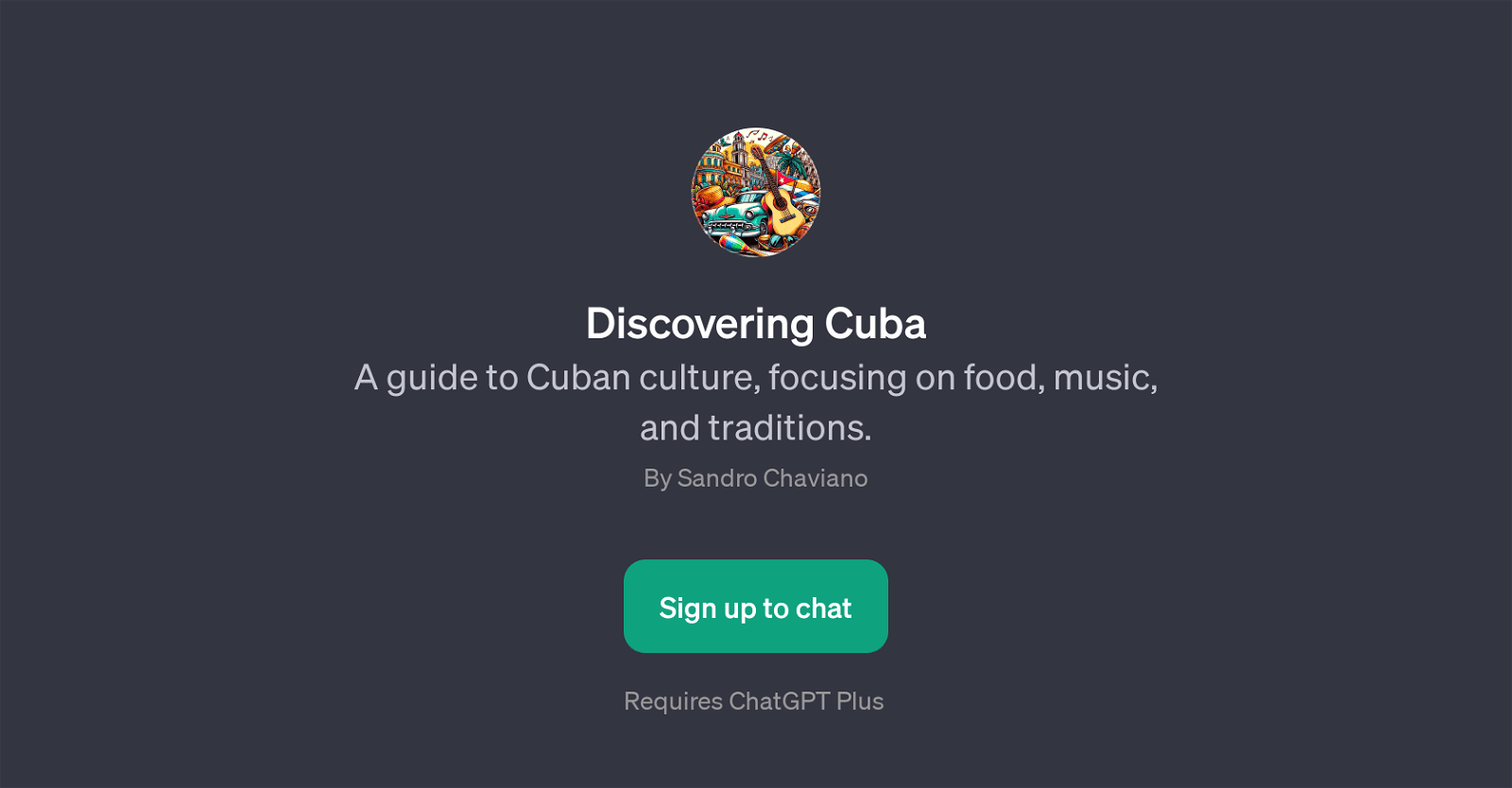 Discovering Cuba GPT
