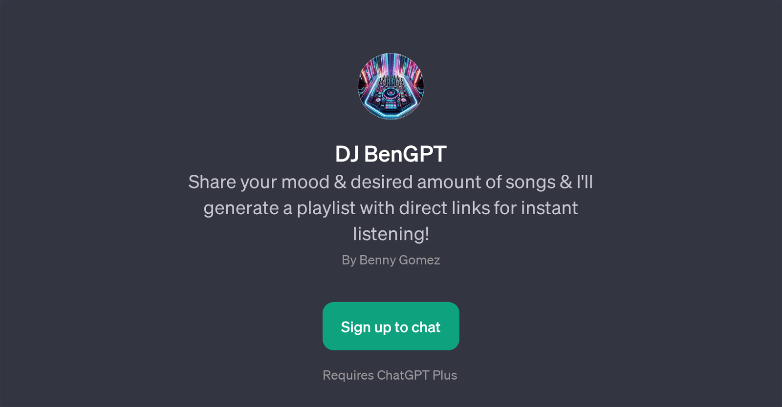 DJ BenGPT