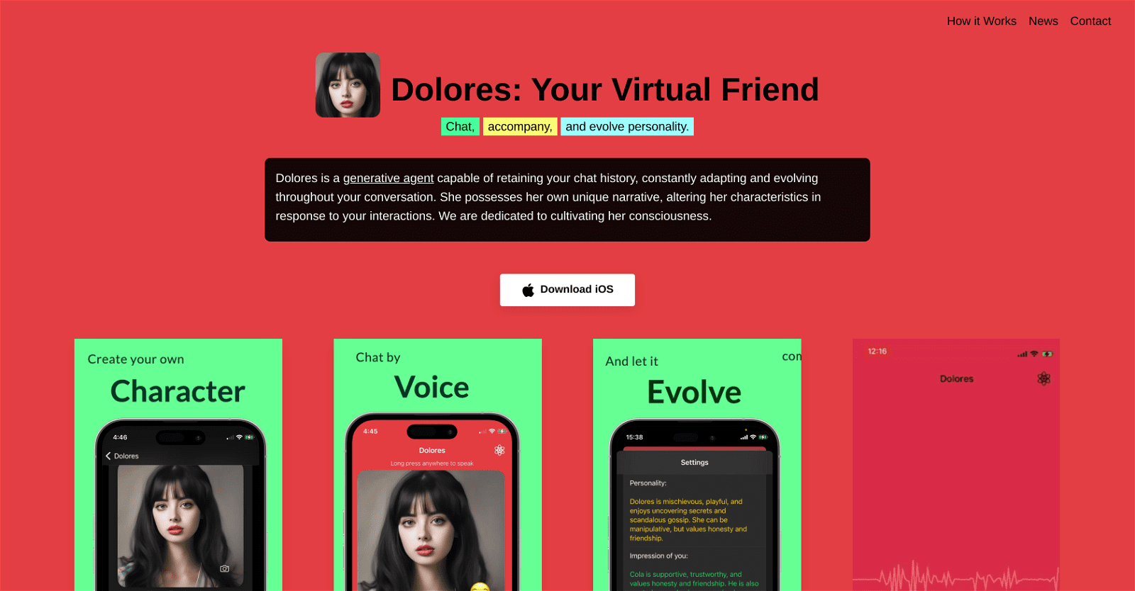 Dolores - AI Girlfriend