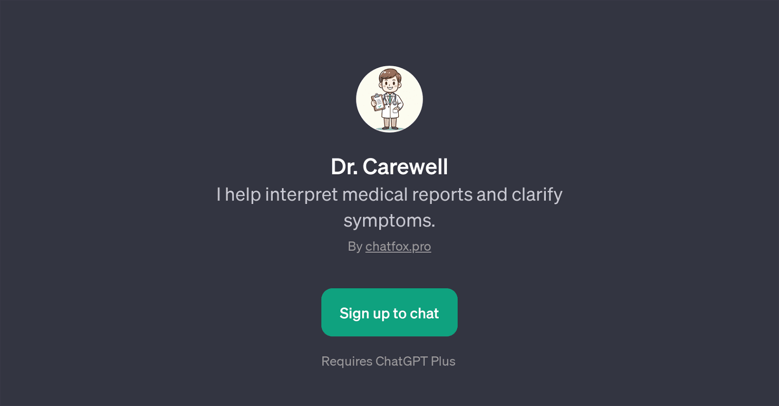 Dr. Carewell