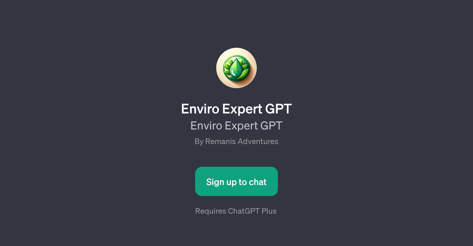 Enviro Expert GPT