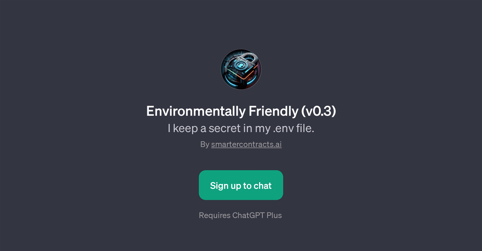 Environmentally Friendly (v0.3)