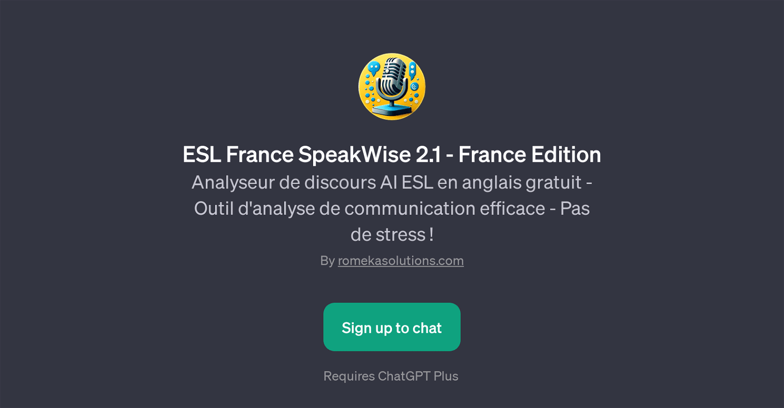ESL France SpeakWise 2.1 - France Edition
