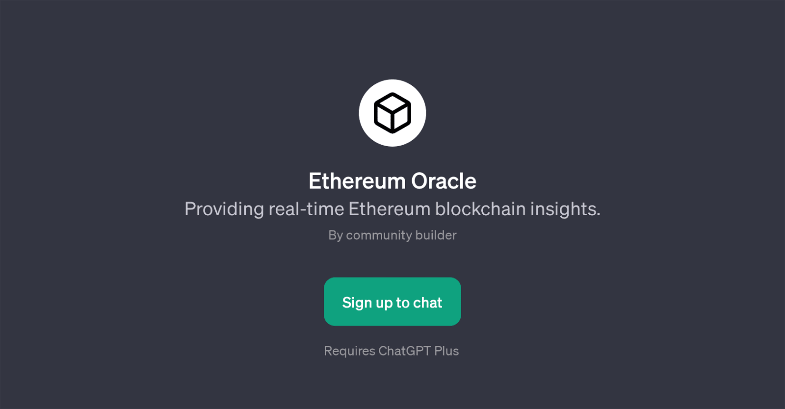 Ethereum Oracle