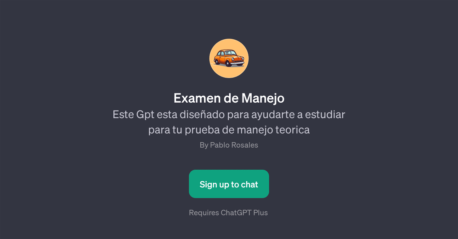 Examen de Manejo