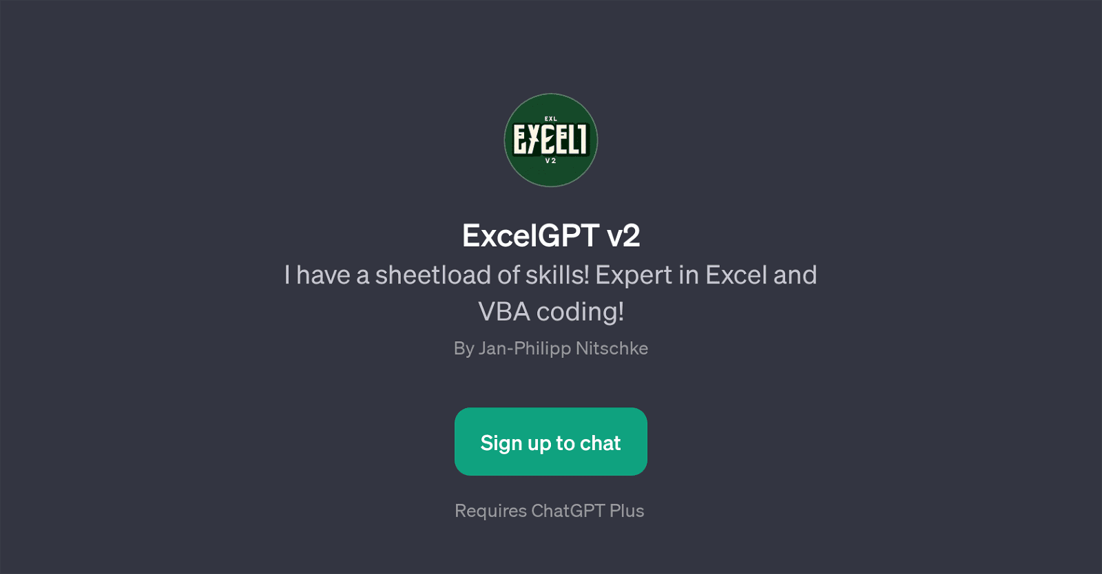 ExcelGPT v2