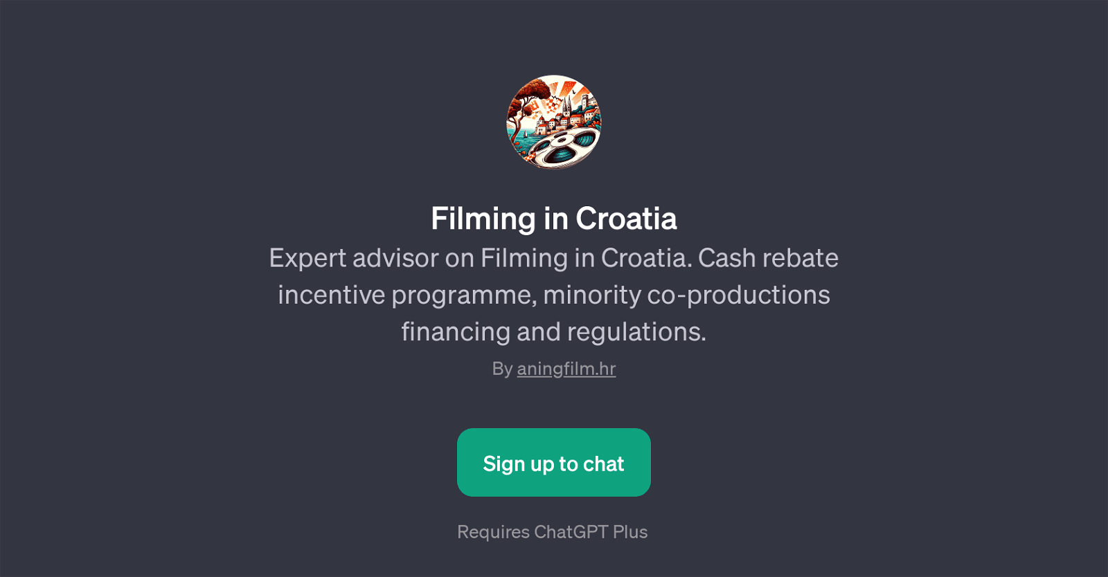 Filming in Croatia