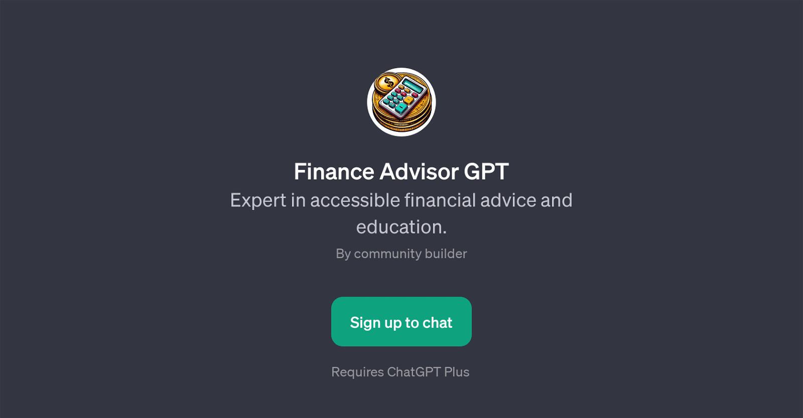 Finance Advisor GPT