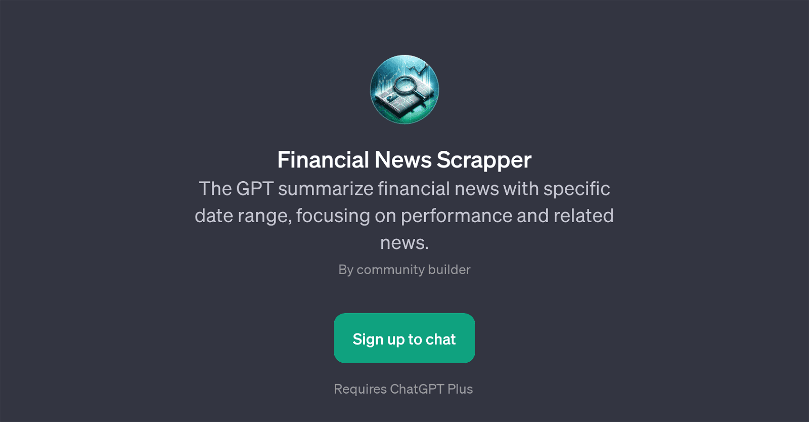 Financial News Scrapper