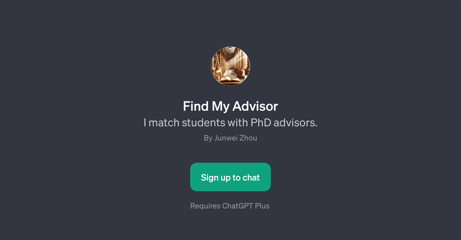Find My Advisor
