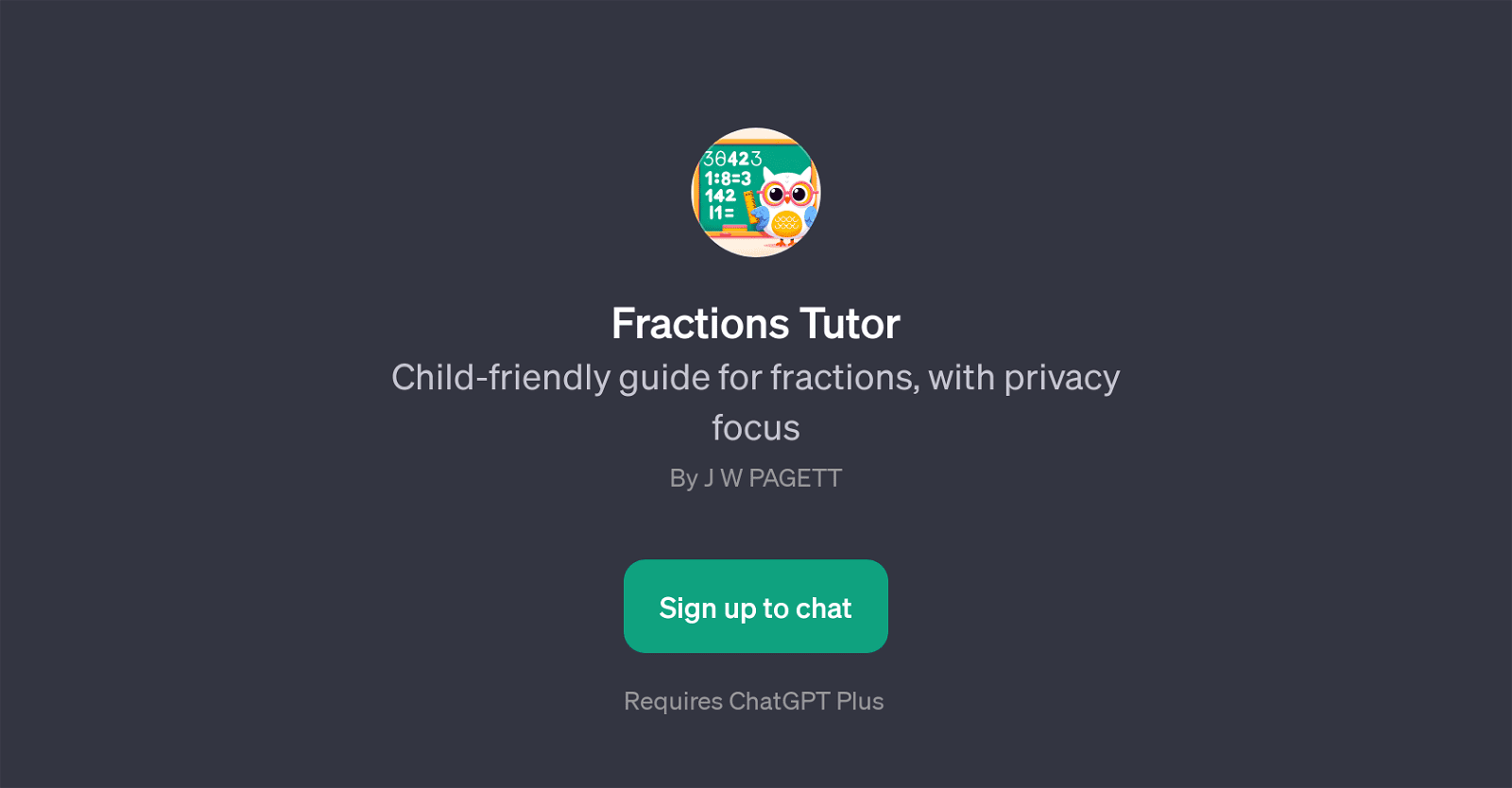 Fractions Tutor